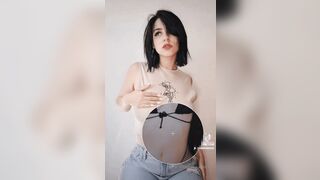 Sarahlashe (Sarah Lashe) OnlyFans Leaks Dark Haired Girl from Quebec 34