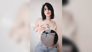 Sarahlashe (Sarah Lashe) OnlyFans Leaks Dark Haired Girl from Quebec 34