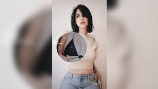 Sarahlashe (Sarah Lashe) OnlyFans Leaks Dark Haired Girl from Quebec 34