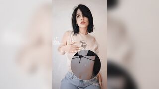 Sarahlashe (Sarah Lashe) OnlyFans Leaks Dark Haired Girl from Quebec 34