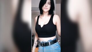 Sarahlashe (Sarah Lashe) OnlyFans Leaks Dark Haired Girl from Quebec 27