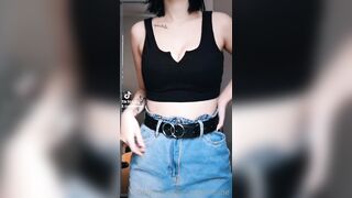 Sarahlashe (Sarah Lashe) OnlyFans Leaks Dark Haired Girl from Quebec 27