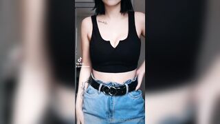 Sarahlashe (Sarah Lashe) OnlyFans Leaks Dark Haired Girl from Quebec 27