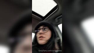 Sarahlashe (Sarah Lashe) OnlyFans Leaks Dark Haired Girl from Quebec 21