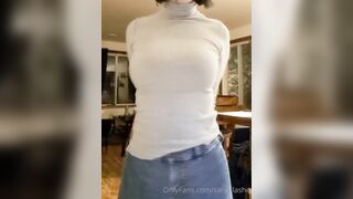 Sarahlashe (Sarah Lashe) OnlyFans Leaks Dark Haired Girl from Quebec 25