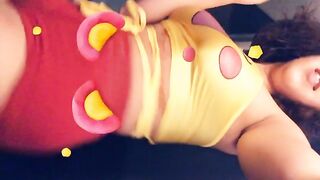 Stephkegels (Steph Kegels) OnlyFans Leaks a girl with a big smile & heart & Big ass Porn Video 10