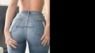 Stephkegels (Steph Kegels) OnlyFans Leaks a girl with a big smile & heart & Big ass Porn Video 21