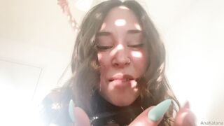 AnaKatana (anndroid17 aka anakatana2) OnlyFans Leaks Ana Katana Slim Crazy Girl Porn Video 25