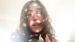 AnaKatana (anndroid17 aka anakatana2) OnlyFans Leaks Ana Katana Slim Crazy Girl Porn Video 25