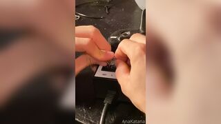 AnaKatana (anndroid17 aka anakatana2) OnlyFans Leaks Ana Katana Thin Psycho Babe Porn Video 43