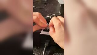 AnaKatana (anndroid17 aka anakatana2) OnlyFans Leaks Ana Katana Thin Psycho Babe Porn Video 43