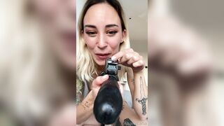 AnaKatana (anndroid17 aka anakatana2) OnlyFans Leaks Ana Katana Thin Psycho Babe Porn Video 46