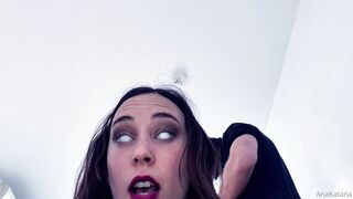 AnaKatana (anndroid17 aka anakatana2) OnlyFans Leaks Ana Katana Thin Psycho Babe Porn Video 24