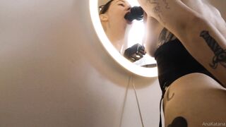 AnaKatana (anndroid17 aka anakatana2) OnlyFans Leaks Ana Katana Thin Psycho Babe Porn Video 39