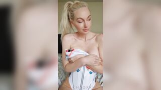 Chloxxhill (Chloxxhillvip aka Chloe) OnlyFans Leaks Blondie Geeky Girl Next Door from Yorkshire Porn Video 94