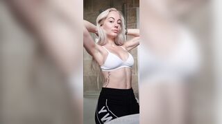 Chloxxhill (Chloxxhillvip aka Chloe) OnlyFans Leaks Blondie Geeky Girl Next Door from Yorkshire Porn Video 164