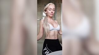 Chloxxhill (Chloxxhillvip aka Chloe) OnlyFans Leaks Blondie Geeky Girl Next Door from Yorkshire Porn Video 164
