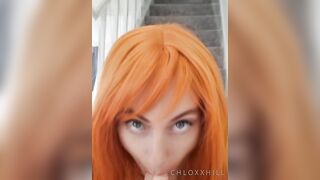 Chloxxhill (Chloxxhillvip aka Chloe) OnlyFans Leaks Blondie Geeky Girl Next Door from Yorkshire Porn Video 111