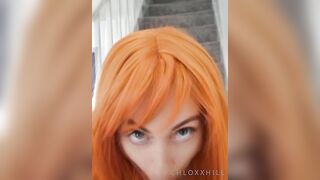 Chloxxhill (Chloxxhillvip aka Chloe) OnlyFans Leaks Blondie Geeky Girl Next Door from Yorkshire Porn Video 111