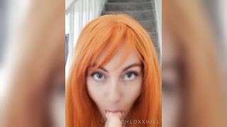 Chloxxhill (Chloxxhillvip aka Chloe) OnlyFans Leaks Blondie Geeky Girl Next Door from Yorkshire Porn Video 111