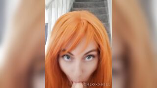 Chloxxhill (Chloxxhillvip aka Chloe) OnlyFans Leaks Blondie Geeky Girl Next Door from Yorkshire Porn Video 111