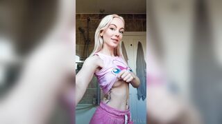 Chloxxhill (Chloxxhillvip aka Chloe) OnlyFans Leaks Blondie Geeky Girl Next Door from Yorkshire Porn Video 95