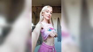 Chloxxhill (Chloxxhillvip aka Chloe) OnlyFans Leaks Blondie Geeky Girl Next Door from Yorkshire Porn Video 95