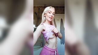 Chloxxhill (Chloxxhillvip aka Chloe) OnlyFans Leaks Blondie Geeky Girl Next Door from Yorkshire Porn Video 95