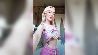 Chloxxhill (Chloxxhillvip aka Chloe) OnlyFans Leaks Blondie Geeky Girl Next Door from Yorkshire Porn Video 95