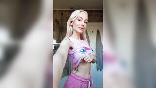 Chloxxhill (Chloxxhillvip aka Chloe) OnlyFans Leaks Blondie Geeky Girl Next Door from Yorkshire Porn Video 95