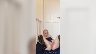 Chloxxhill (Chloxxhillvip aka Chloe) OnlyFans Leaks Blondie Geeky Girl Next Door from Yorkshire Porn Video 203
