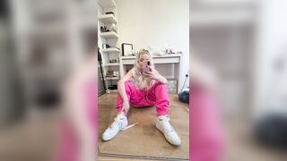 Chloxxhill (Chloxxhillvip aka Chloe) OnlyFans Leaks Blondie Geeky Girl Next Door from Yorkshire Porn Video 56