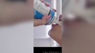 Chloxxhill (Chloxxhillvip aka Chloe) OnlyFans Leaks Blondie Geeky Girl Next Door from Yorkshire Porn Video 206