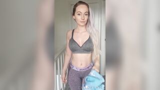Chloxxhill (Chloxxhillvip aka Chloe) OnlyFans Leaks Blondie Geeky Girl Next Door from Yorkshire Porn Video 230