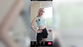 Chloxxhill (Chloxxhillvip aka Chloe) OnlyFans Leaks Blondie Geeky Girl Next Door from Yorkshire Porn Video 158