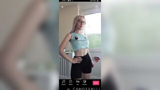 Chloxxhill (Chloxxhillvip aka Chloe) OnlyFans Leaks Blondie Geeky Girl Next Door from Yorkshire Porn Video 158