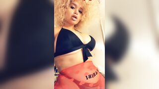 Littlemisslibrarian (Carmela Habibi aka carmellaxo) OnlyFans Leaks Habibihearts Chubby Ebony Babe Porn Video 16