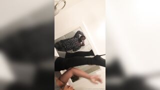 Littlemisslibrarian (Carmela Habibi aka carmellaxo) OnlyFans Leaks Habibihearts Chubby Ebony Babe Porn Video 15