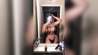 Littlemisslibrarian (Carmela Habibi aka carmellaxo) OnlyFans Leaks Habibihearts Chubby Ebony Babe Porn Video 8