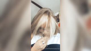 Kaiceratopss_ (kainosaur aka Spicy Dino) OnlyFans Leaks Genderfluid (they,them) & DemiPan Porn Video 15