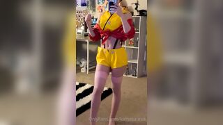 Kaiceratopss_ (kainosaur aka Spicy Dino) OnlyFans Leaks Genderfluid (they,them) & DemiPan Porn Video 2