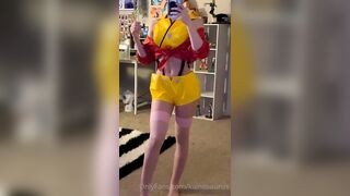 Kaiceratopss_ (kainosaur aka Spicy Dino) OnlyFans Leaks Genderfluid (they,them) & DemiPan Porn Video 2