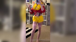 Kaiceratopss_ (kainosaur aka Spicy Dino) OnlyFans Leaks Genderfluid (they,them) & DemiPan Porn Video 2