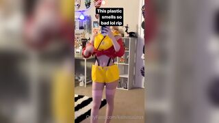 Kaiceratopss_ (kainosaur aka Spicy Dino) OnlyFans Leaks Genderfluid (they,them) & DemiPan Porn Video 1