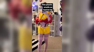 Kaiceratopss_ (kainosaur aka Spicy Dino) OnlyFans Leaks Genderfluid (they,them) & DemiPan Porn Video 1