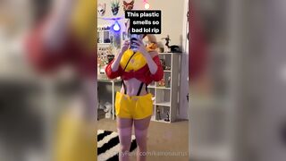 Kaiceratopss_ (kainosaur aka Spicy Dino) OnlyFans Leaks Genderfluid (they,them) & DemiPan Porn Video 1