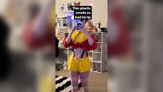 Kaiceratopss_ (kainosaur aka Spicy Dino) OnlyFans Leaks Genderfluid (they,them) & DemiPan Porn Video 1