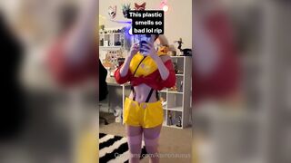 Kaiceratopss_ (kainosaur aka Spicy Dino) OnlyFans Leaks Genderfluid (they,them) & DemiPan Porn Video 1