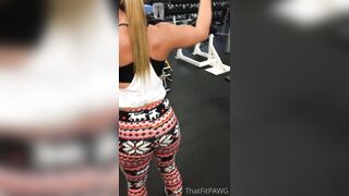 Thatfitpawg (TFP aka That Fit Pawg) OnlyFans Leaks Fitness Girl with phat ass Gone Wild Porn Video 108