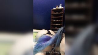 Christine (toxicbubblegum aka Saracnez aka trashygrapes) OnlyFans Leaks  Hot Chaos Girl Porn Video 21